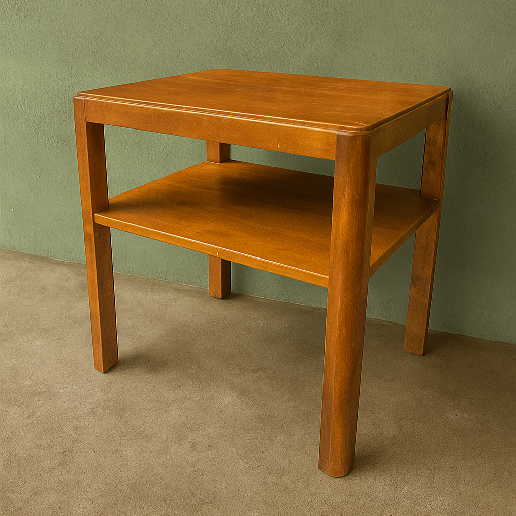 Scandinavian funkis style table from the 1940s