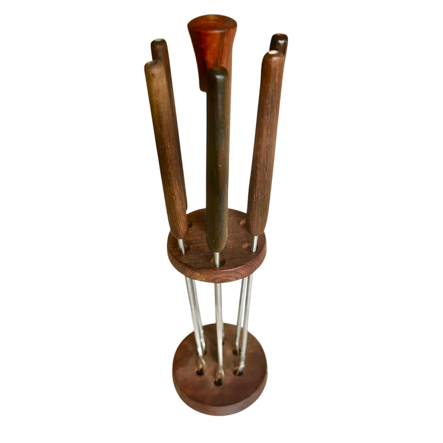 Fondue pot by Timo Sarpaneva for OPA including forks