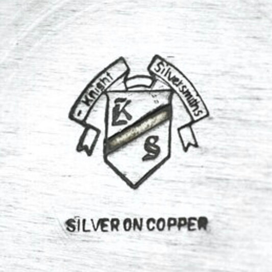 1950s silver plated cooler by Knight Silversmiths