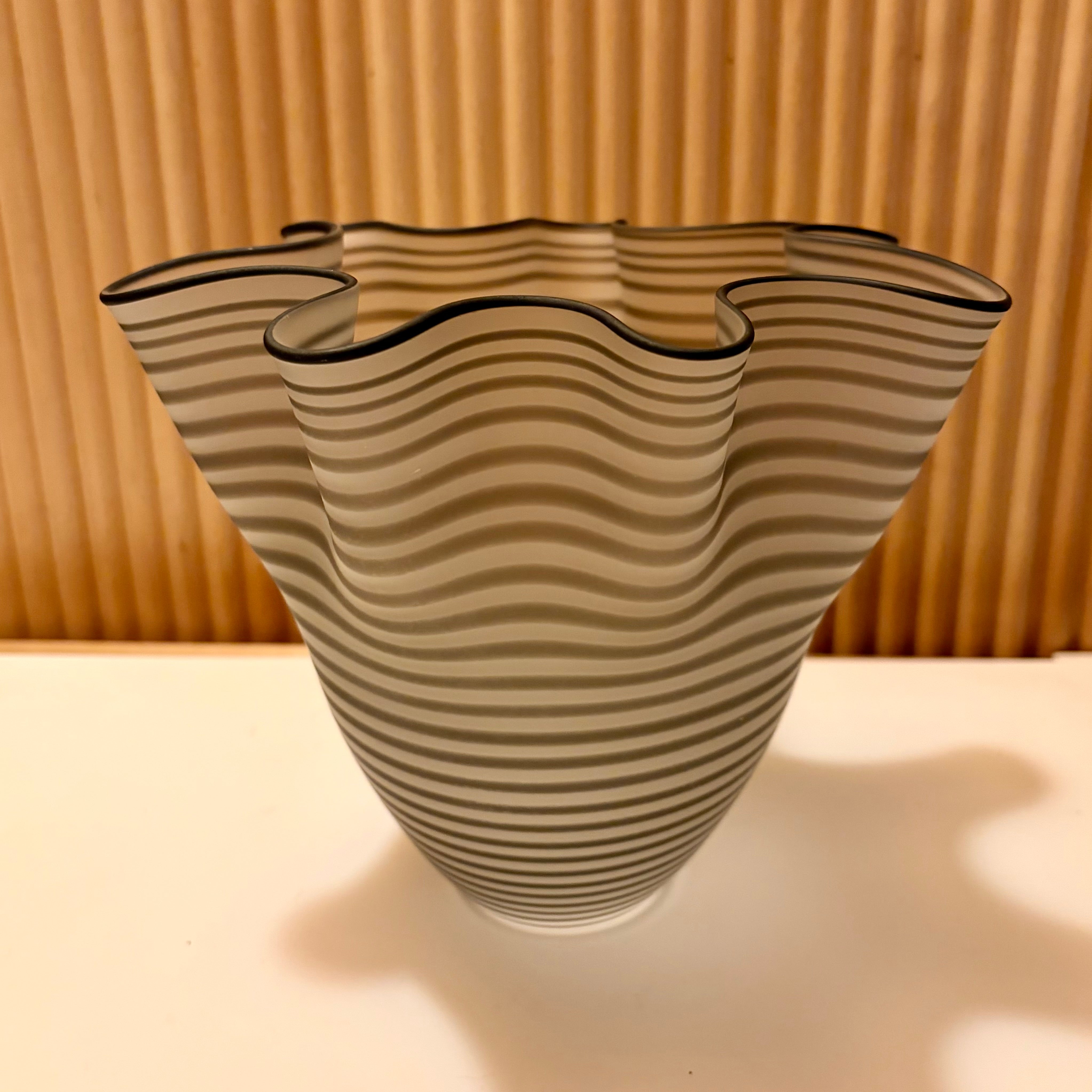Carmen” Art Glass Vase by Ulrica Hydman-Vallien for Kosta Boda