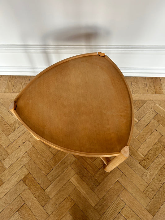 Danish tray table in beech from the 1980s