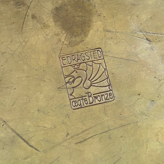 Bronze box by E. Dragsted from the 1930s