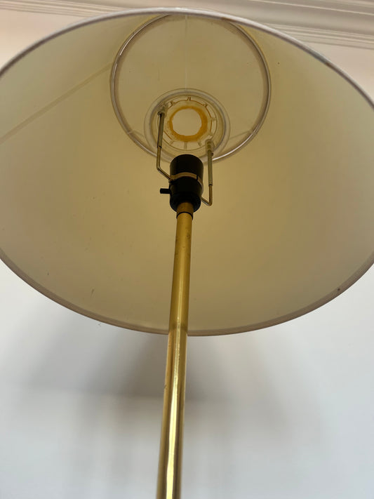 Mid-Century Danish Brass Floor Lamp