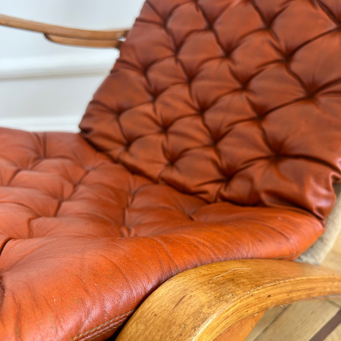 Metro lounge chair from the 1970s by Sam Larsson for DUX