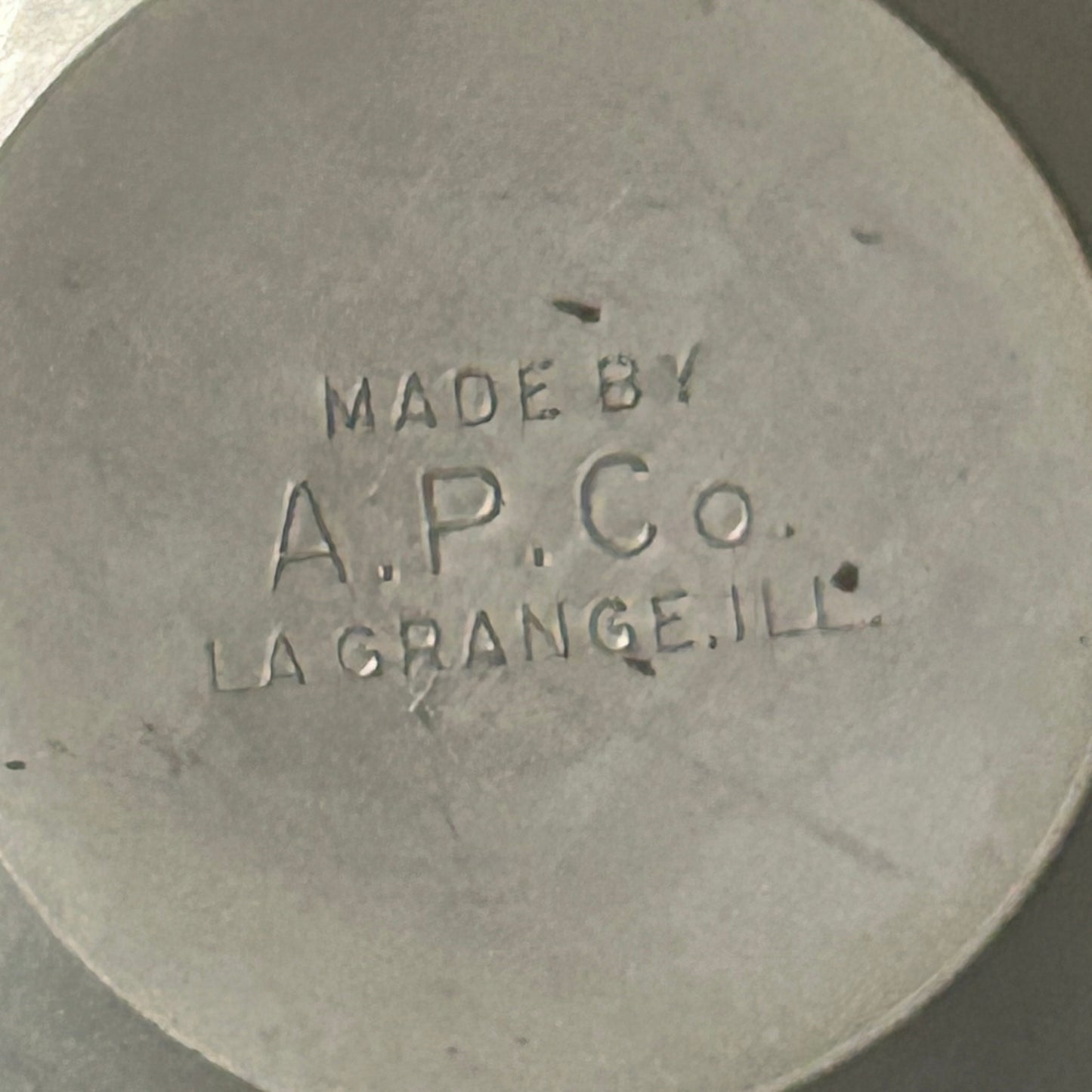 Rare 1934 Chicago World's Fair Cocktail Shaker by A.P. Company