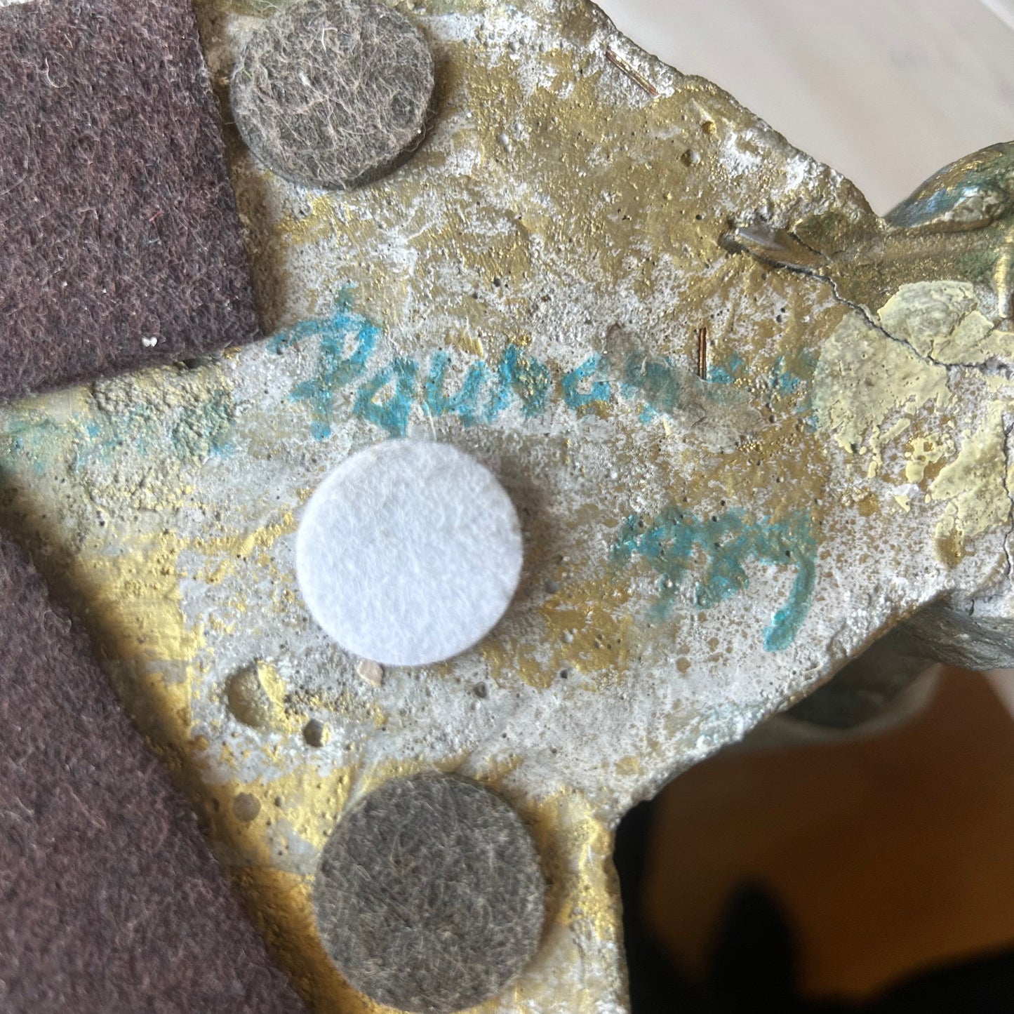 Large modernist and abstract concrete sculpture from the late 1980s