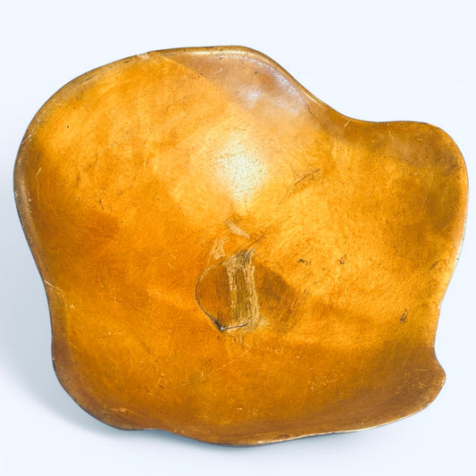 Large Finnish burl bowl from the 1950s