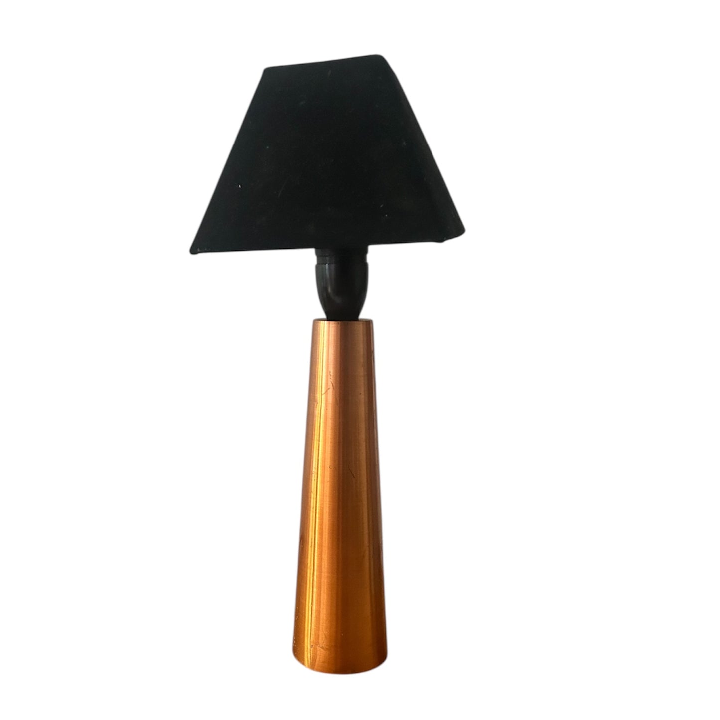 Copper table lamp by HKA - Helsingin Kaasuvalo