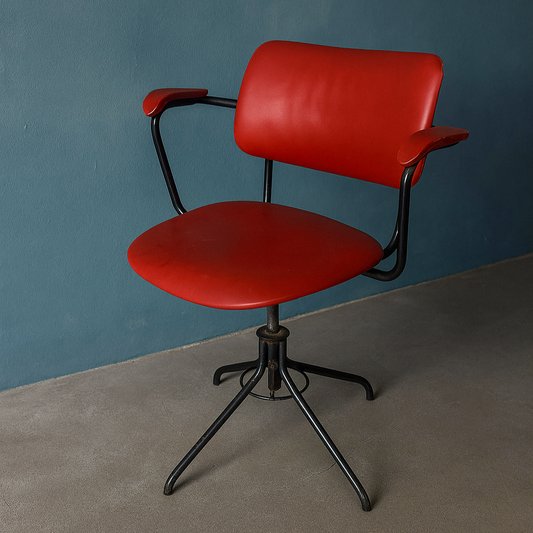 Lukki series office chair by Ilmari Tapiovaara for Lukkiseppo