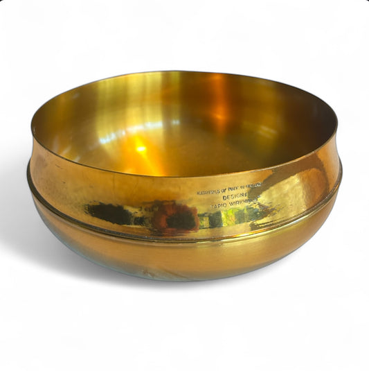 Bronze bowl from the 1970s by Tapio Wirkkala for Kultakeskus