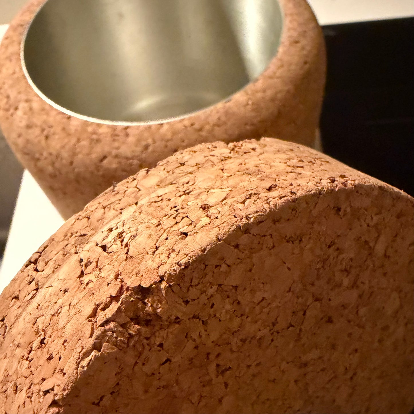 Cork Ice Bucket by Signe Persson-Melin for Boda Nova