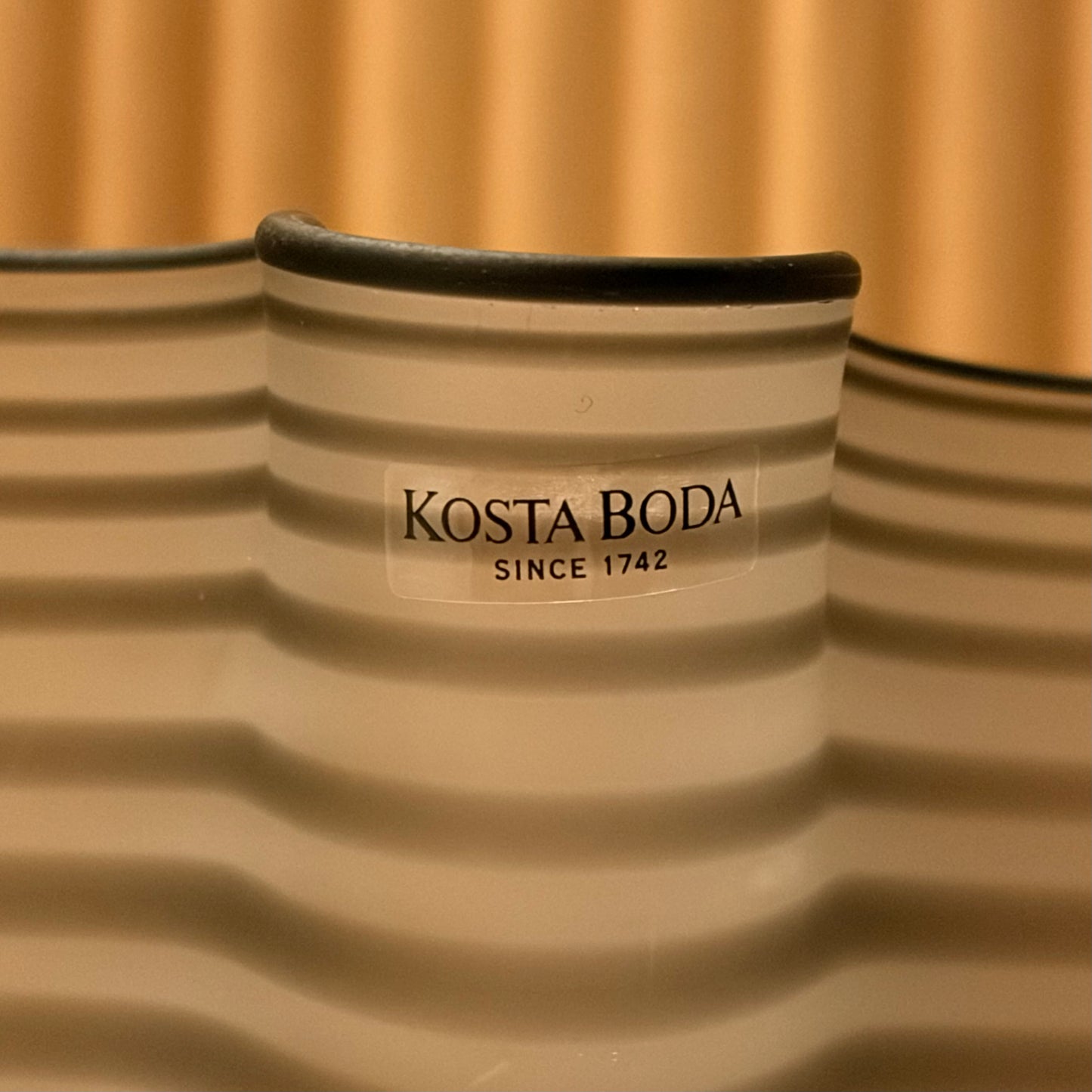 “Carmen” Art Glass Vase by Ulrica Hydman-Vallien for Kosta Boda