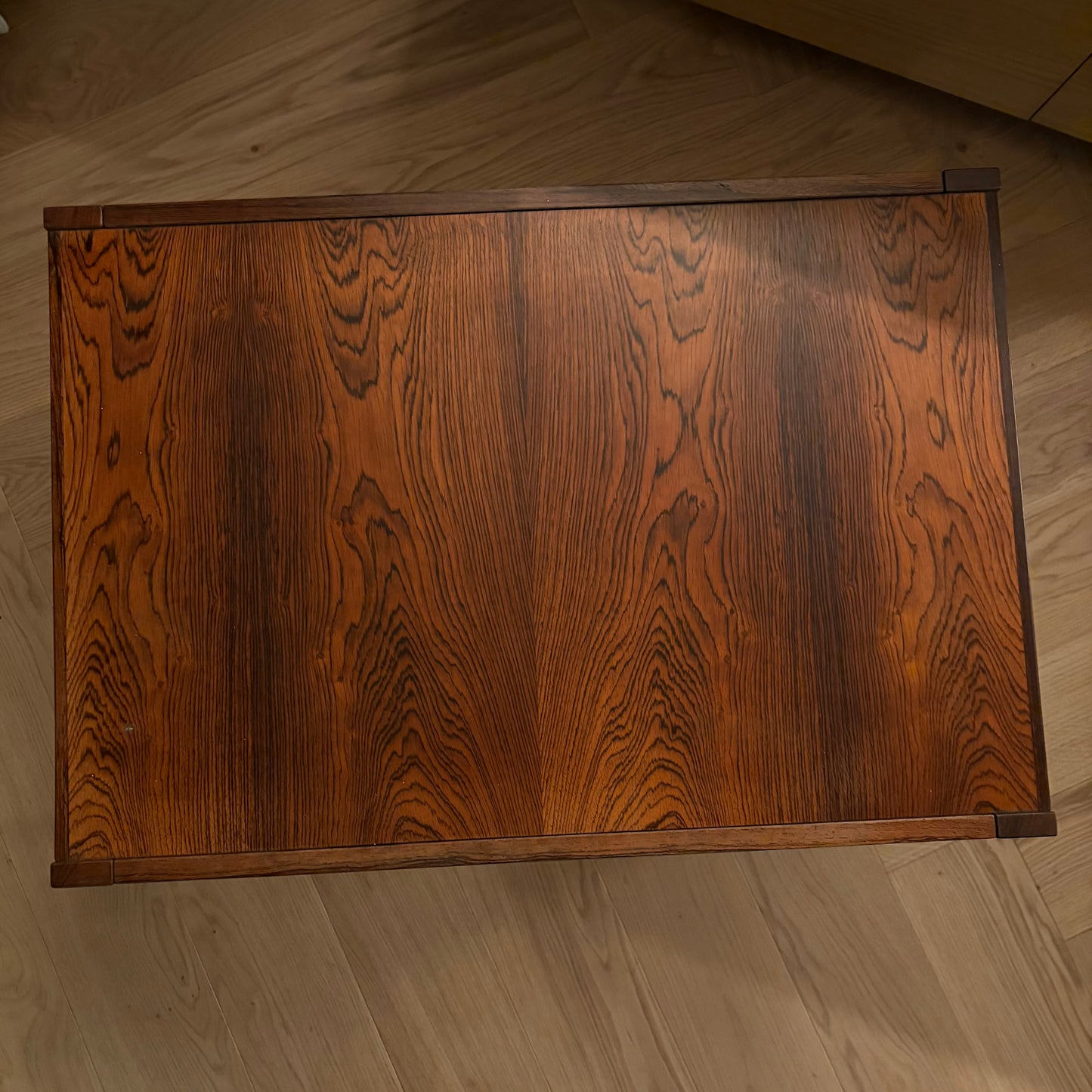 Rosewood Side Table with Drawer