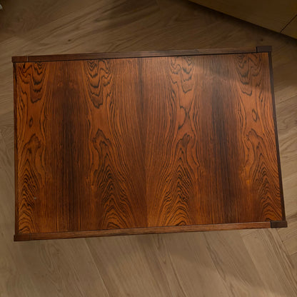 Rosewood Side Table with Drawer