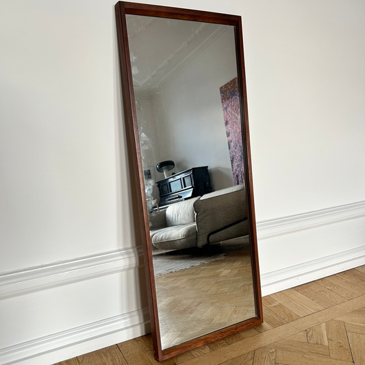 Palisander mirror by Kai Kristiansen for Aksel Kjersgaard