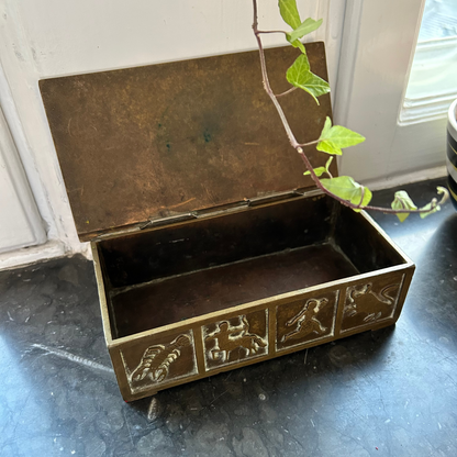 Bronze box by E. Dragsted from the 1930s