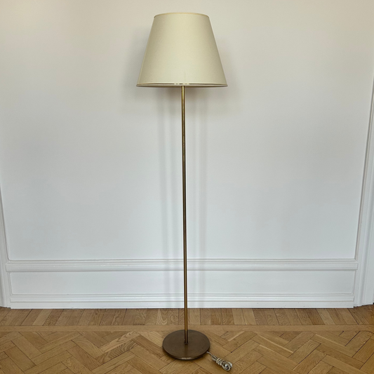Mid-Century Danish Brass Floor Lamp
