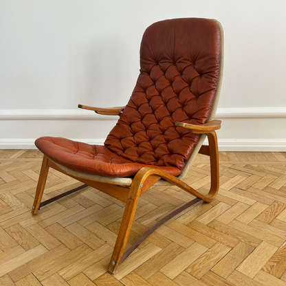Metro lounge chair from the 1970s by Sam Larsson for DUX