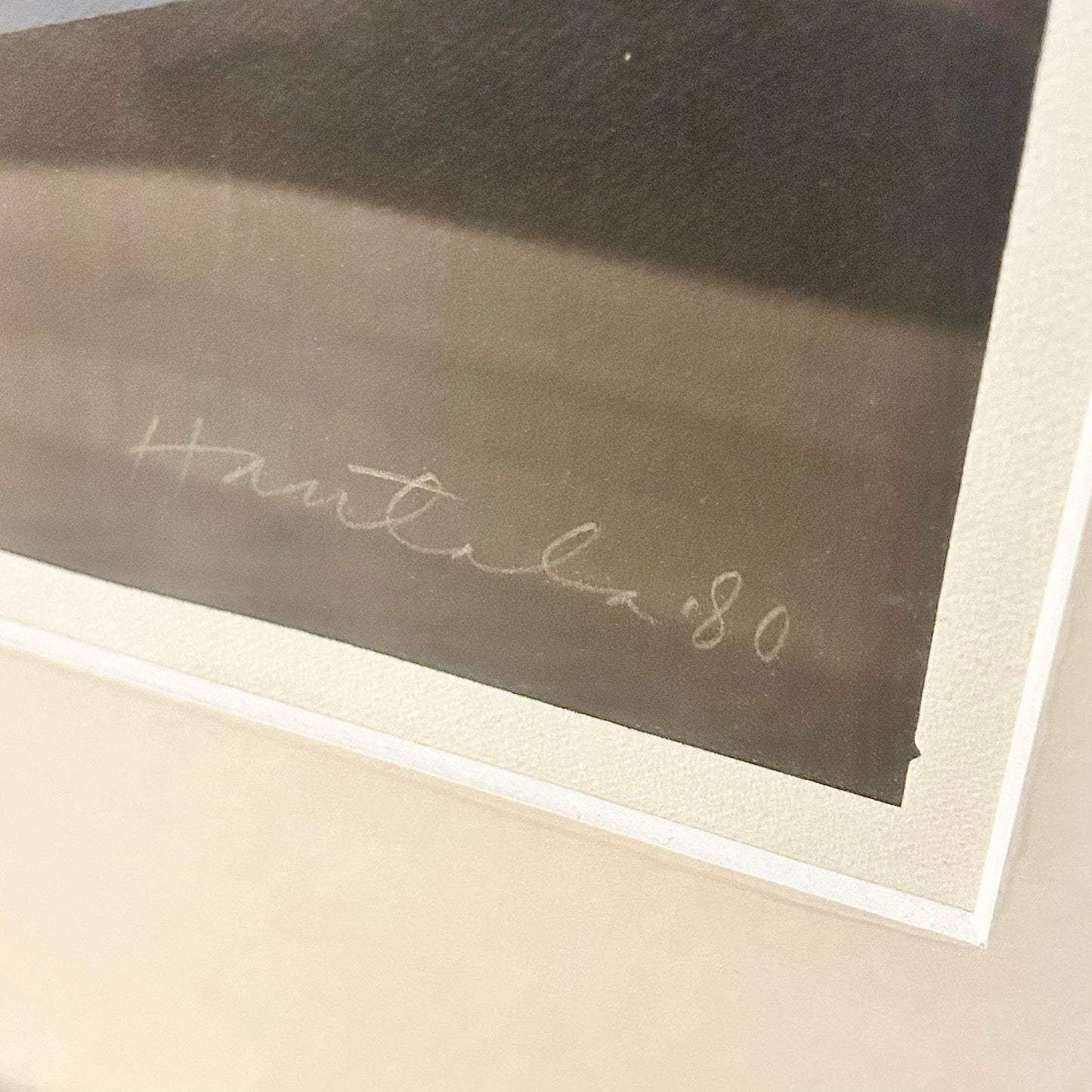 Framed graphic sheet by Jorma Hautala from 1980 - 24/30