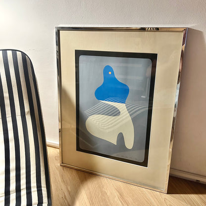 Framed graphic sheet by Kari Huhtamo from 1976 - 21/50