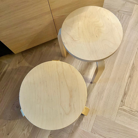 Stool 60 by Alvar Aalto for Artek
