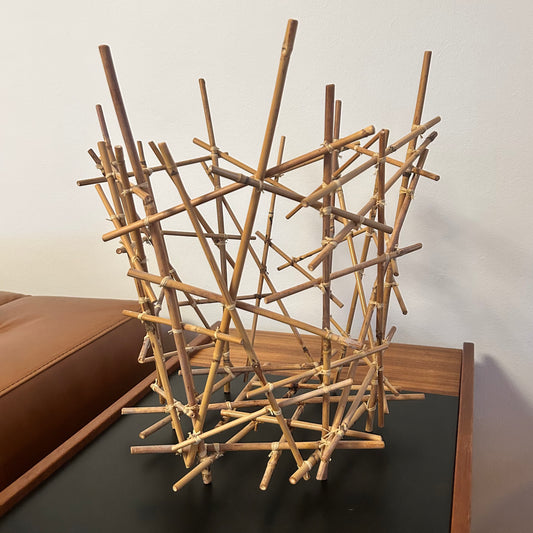 Blow Up bowl in bamboo by the Campana Brothers for Alessi