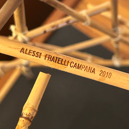 Blow Up bowl in bamboo by the Campana Brothers for Alessi