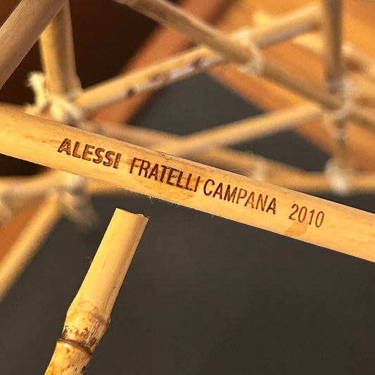 Blow Up bowl in bamboo by the Campana Brothers for Alessi