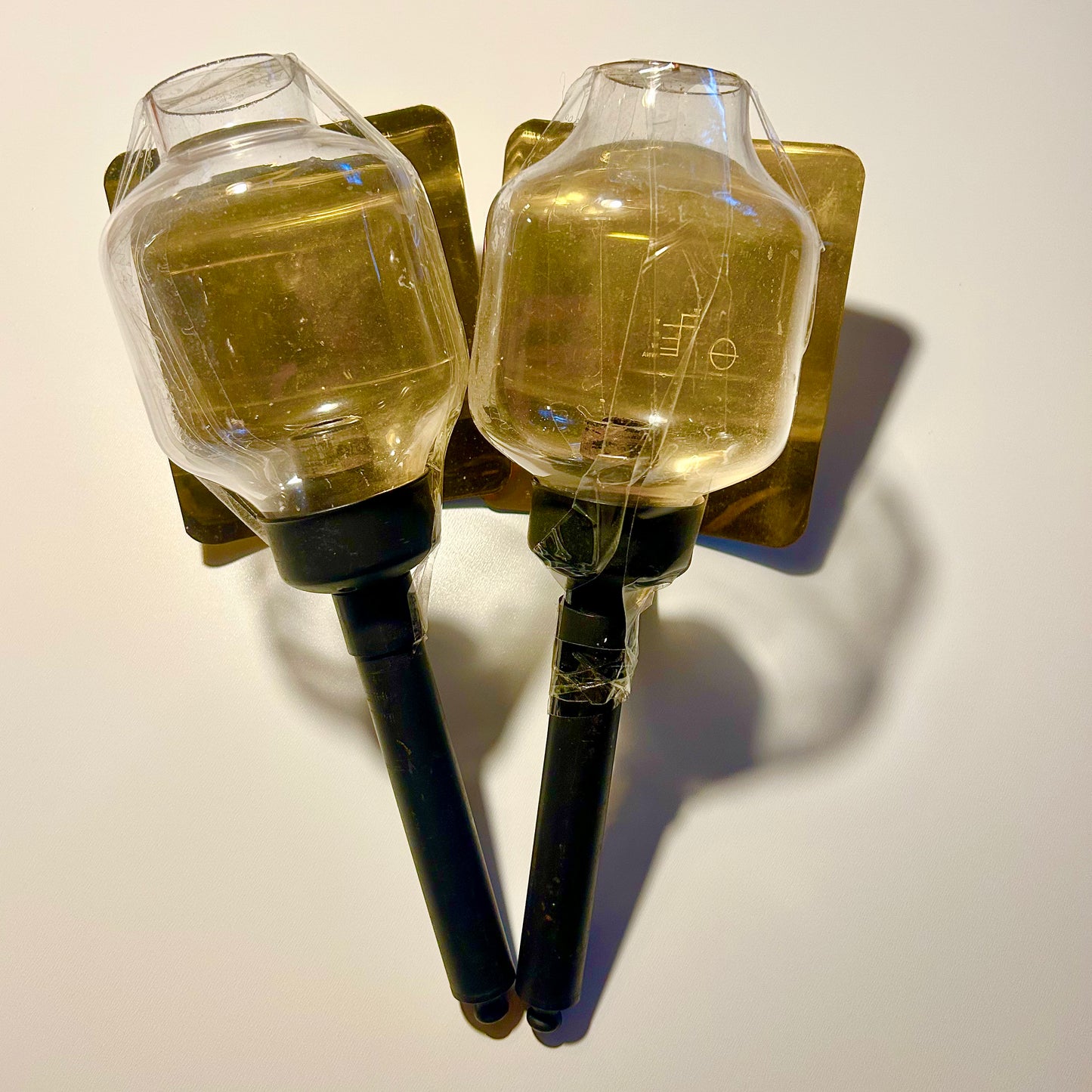 Pair of wall sconces by Gunnar Ander for Ystad Metall