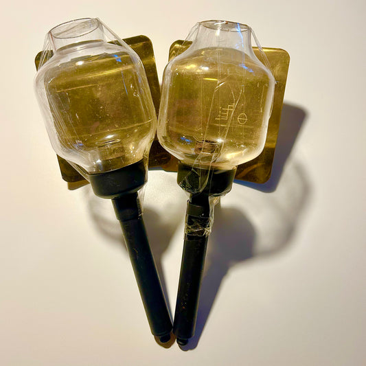 Pair of wall sconces by Gunnar Ander for Ystad Metall