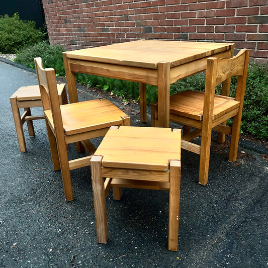 Hongisto Series Dining Set by Ilmari Tapiovaara for Laukaan Puu