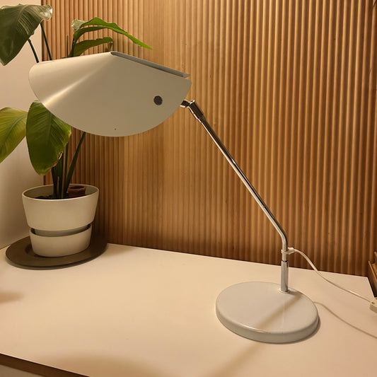 Vintage Swedish 1970s Chrome Table Lamp by Aneta Belysning