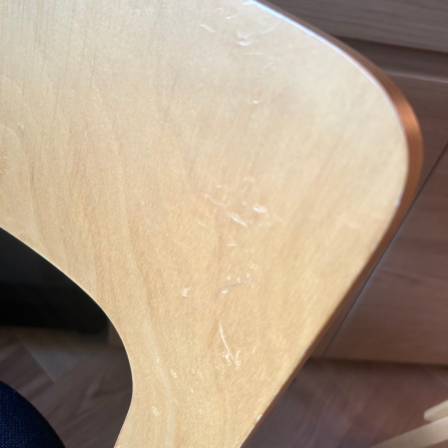 Chair 66 with padded seat by Alvar Aalto for Artek