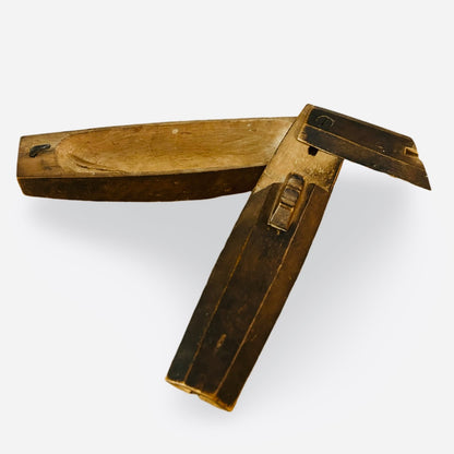 Nordic folk art pen case from the 1800s