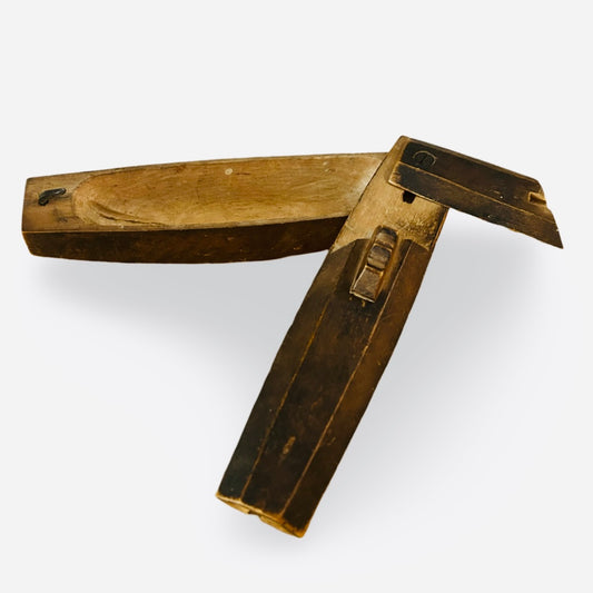 Nordic folk art pen case from the 1800s