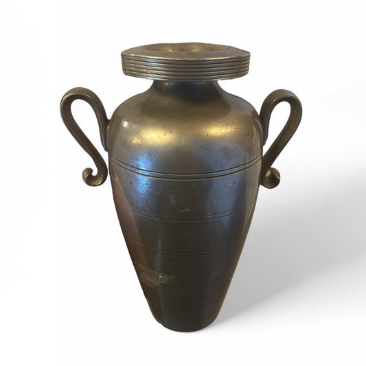 Pewter vase from the 1930s for CG Hallberg, Stockholm