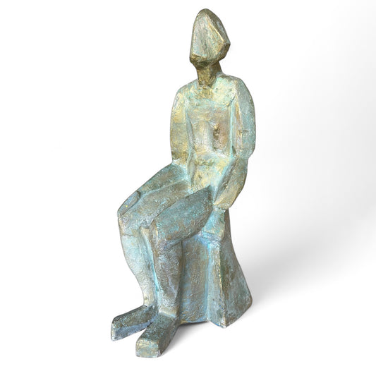 Large modernist and abstract concrete sculpture from the late 1980s