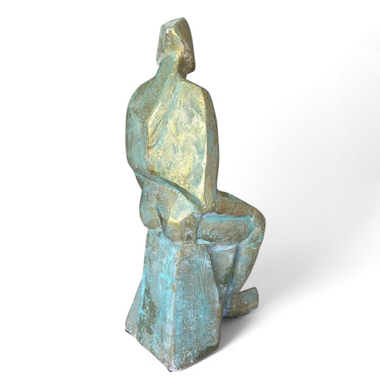 Large modernist and abstract concrete sculpture from the late 1980s