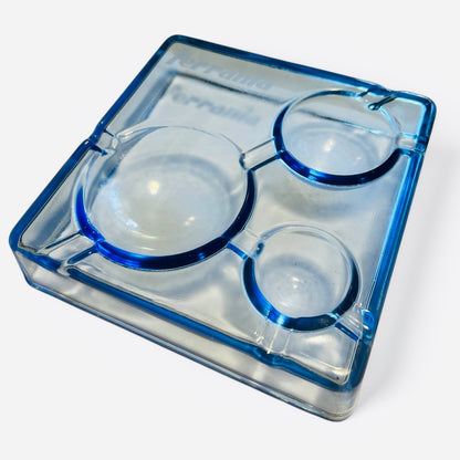 Vintage 1960s Ferrania advertising ashtray in a space age style