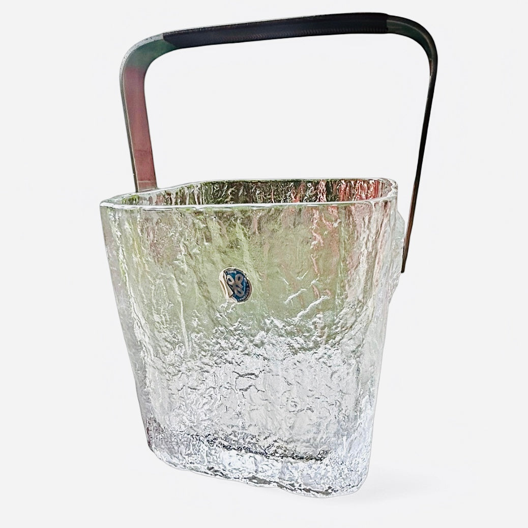 Hoya ice bucket produced in Japan in the 1970s