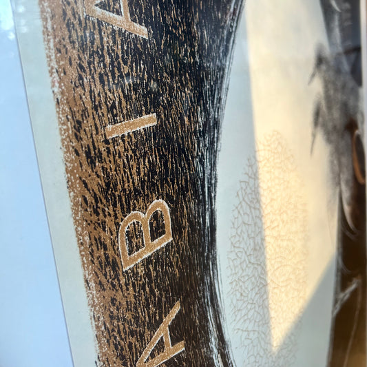 Arabia poster with motive from 1950 by Tapio Wirkkala