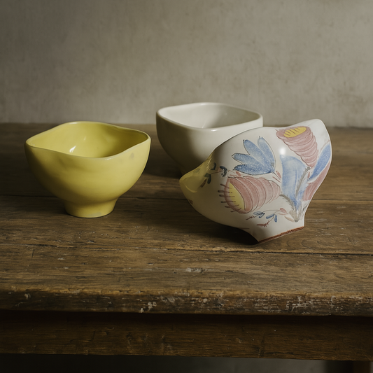 Three 1930s ARA bowls by Kurt Ekholm for Arabia