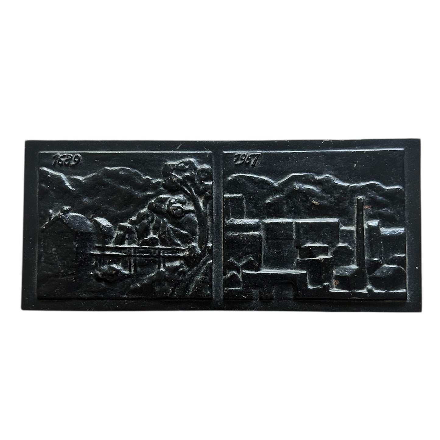 Cast iron box by Husqvarna from the late 1950s