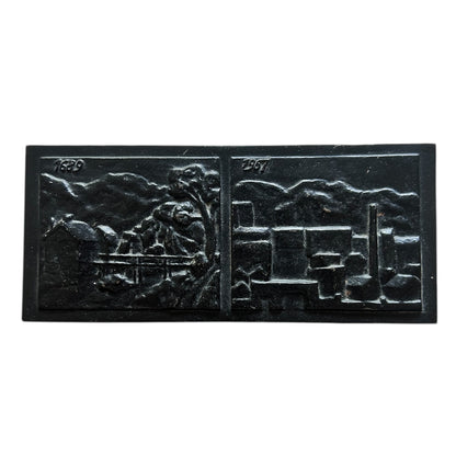Cast iron box by Husqvarna from the late 1950s