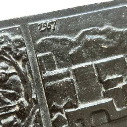 Cast iron box by Husqvarna from the late 1950s