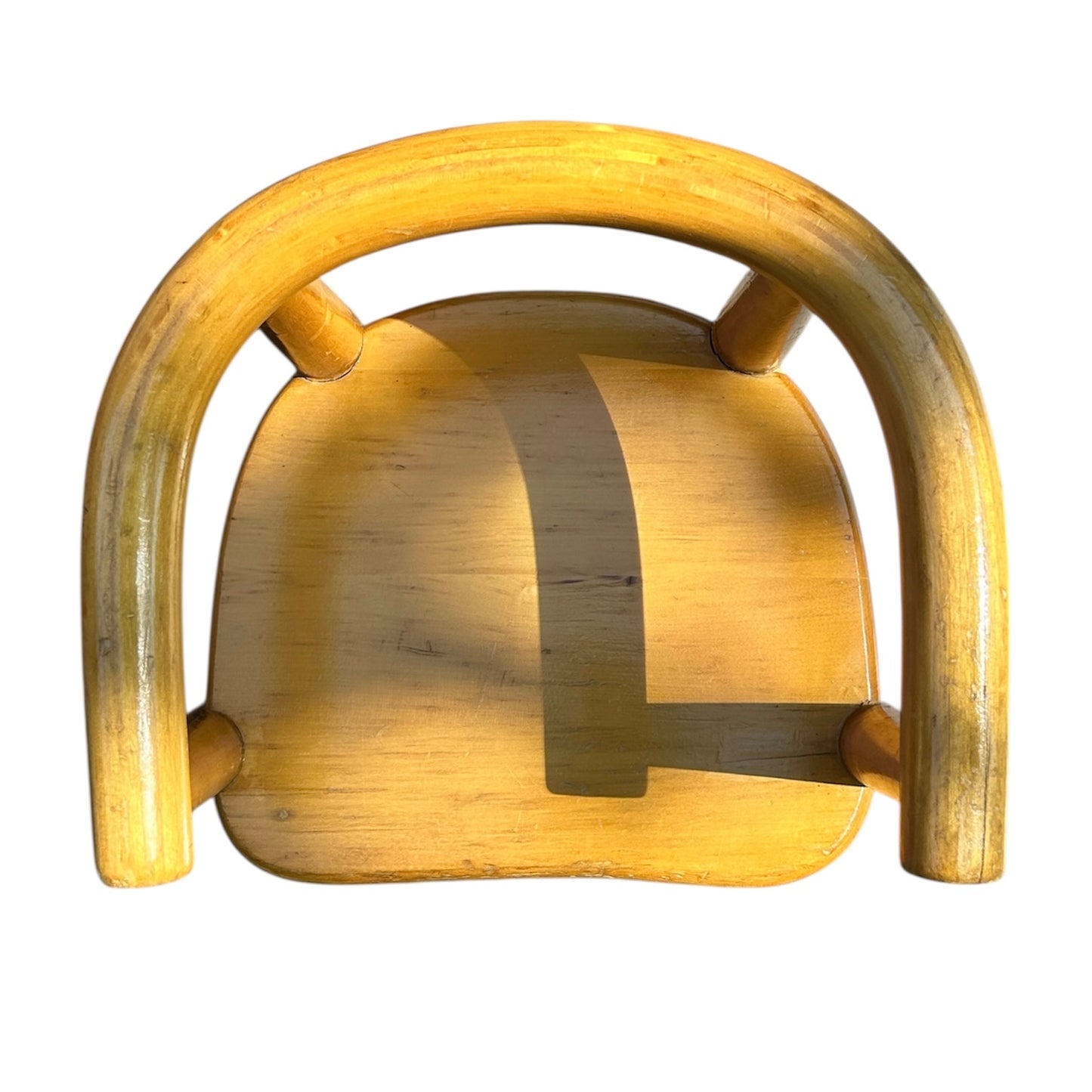 Small mid century Finnish children's chair in birch