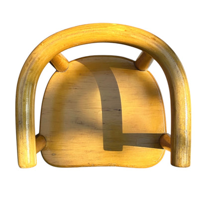 Small mid century Finnish children's chair in birch