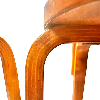 Artek 65 chairs by Alvar Aalto for Artek
