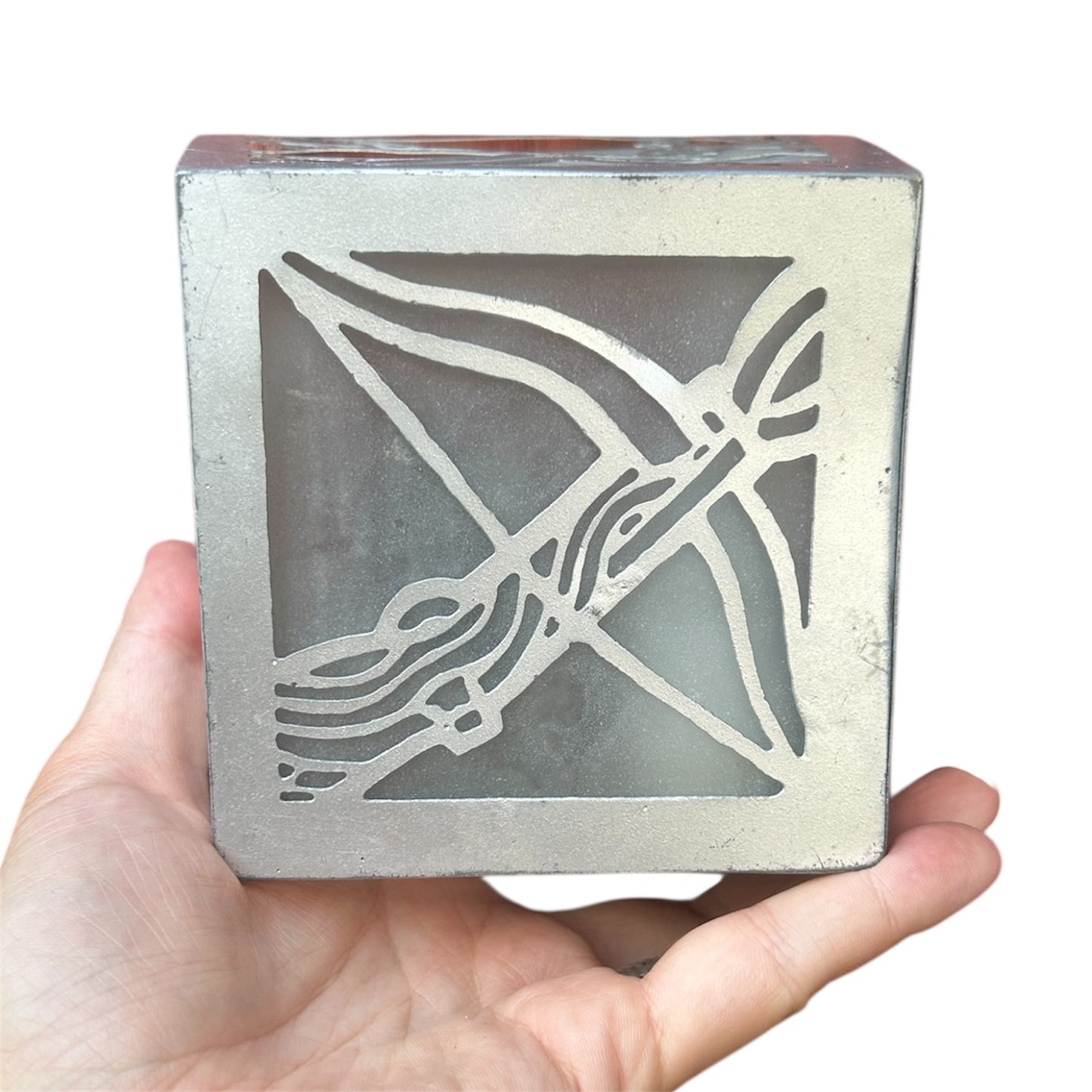 Kalevala themed ceiling light from the early 20th century