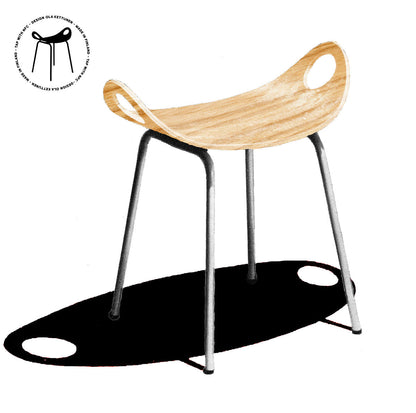 Ulla stool by Ola Kettunen